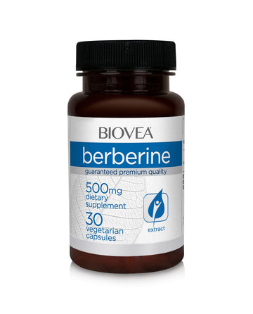 Biovea Berberine 500mg 30 vegetarian capsules