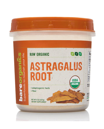 BareOrganics Astragalus root powder 227g