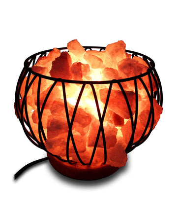 Himalayan salt lamp cage