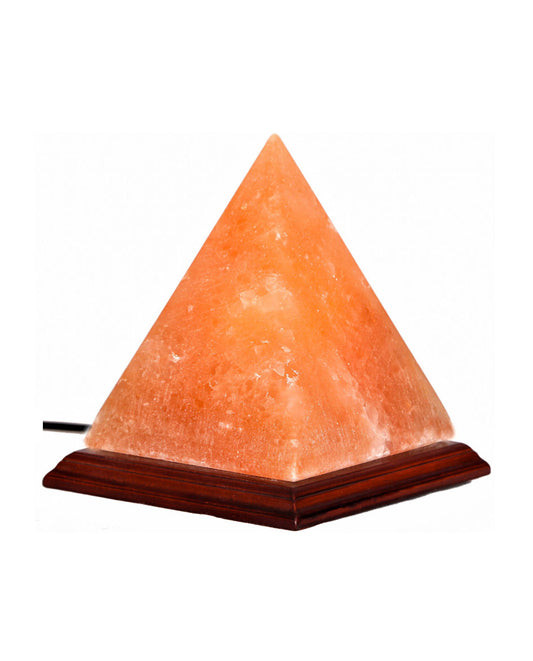 Himalayan salt lamp pyramid