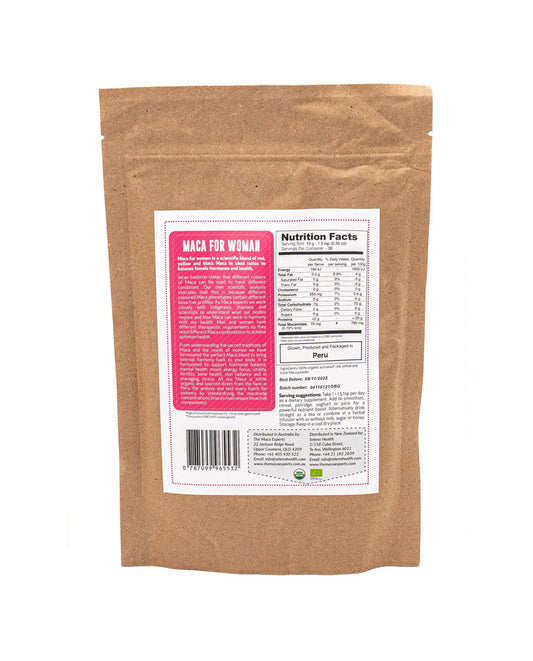 Seleno Health Maca for women - hormonal support powder 300mg