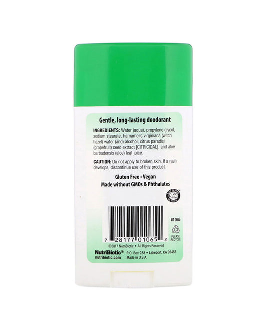 Nutribiotic deodorant unscented 70g