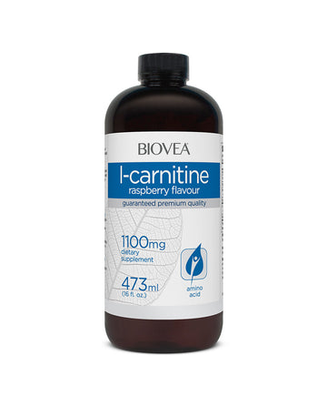 Biovea L-carnitine liquid raspberry 1100mg 473ml - Half price!