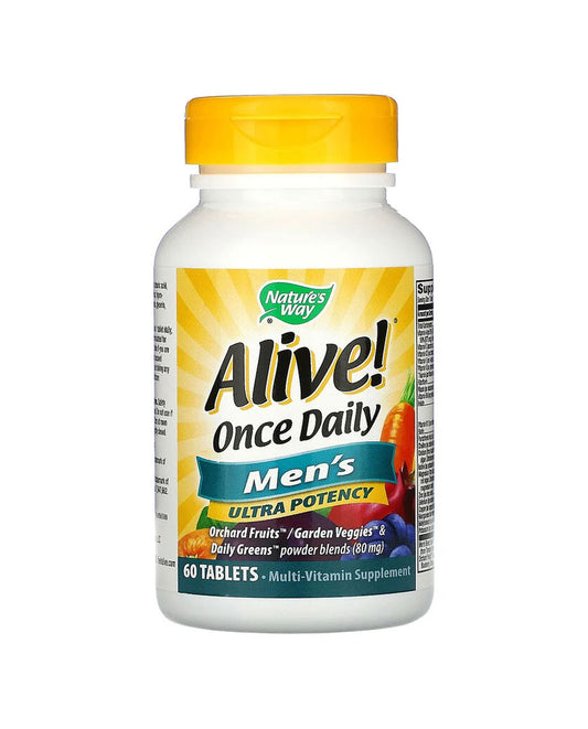Nature's Way Alive! once daily men’s ultra 60 tablets