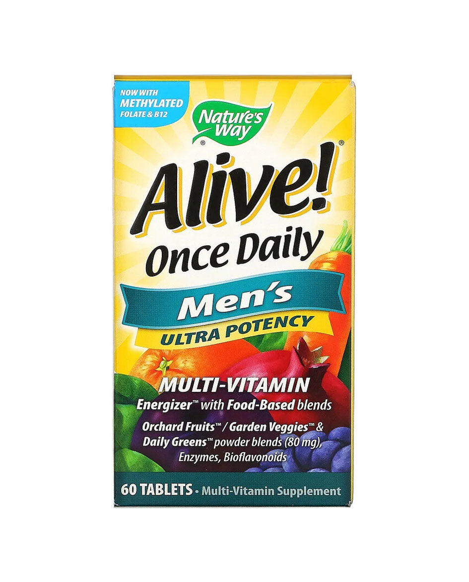 Nature's Way Alive! once daily men’s ultra 60 tablets