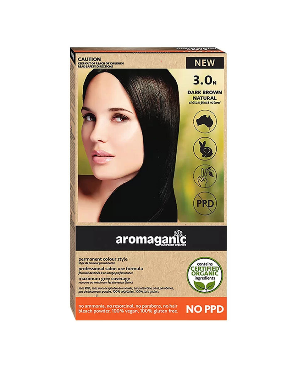 Aromaganic haircolour 3.0N Dark brown