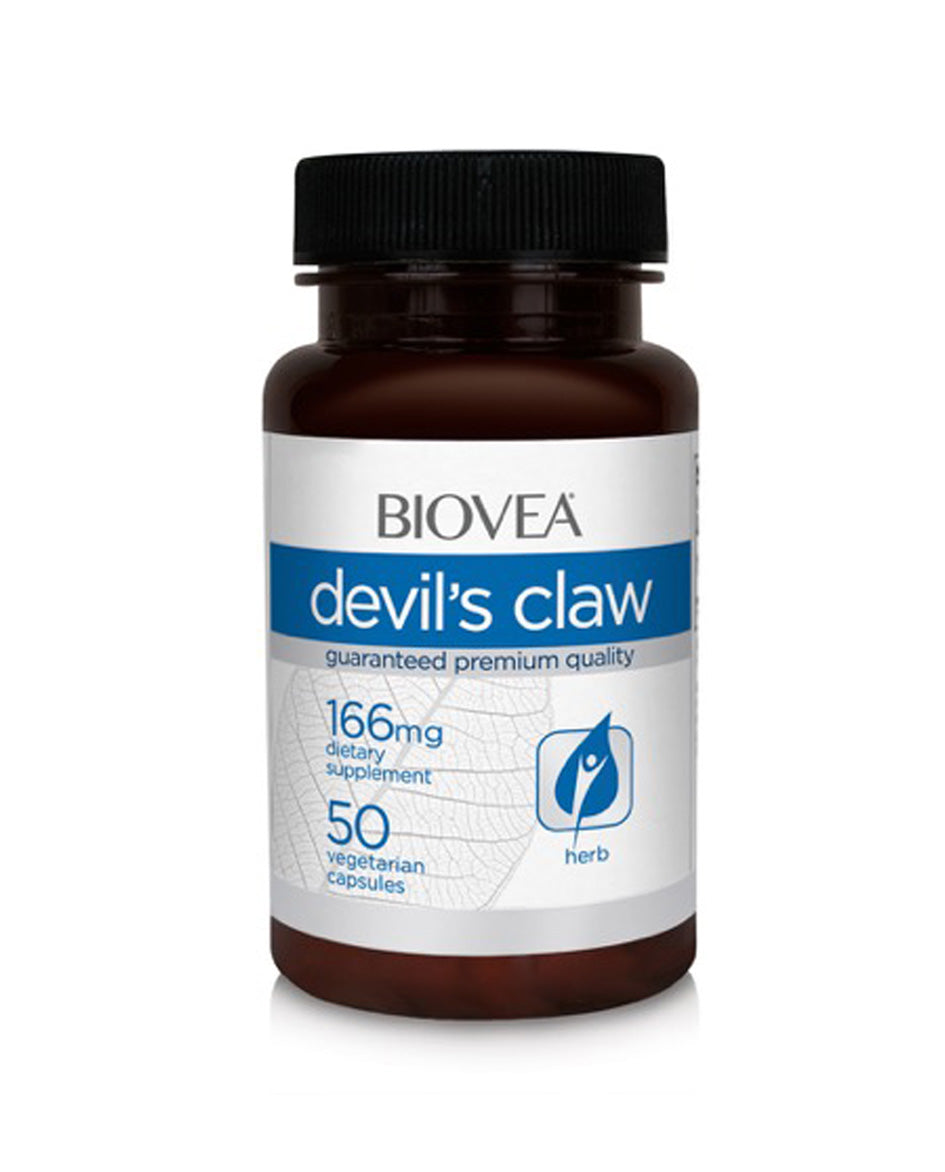 Biovea Devil's claw 166mg 50 vegetarian capsules