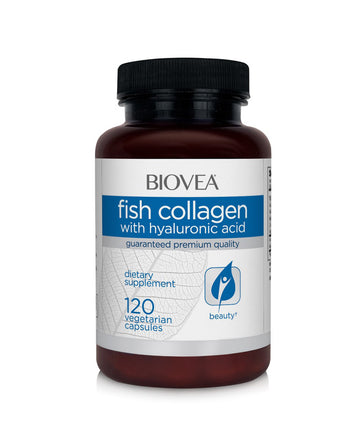 Biovea Fish collagen plus hyaluronic acid 120 capsules