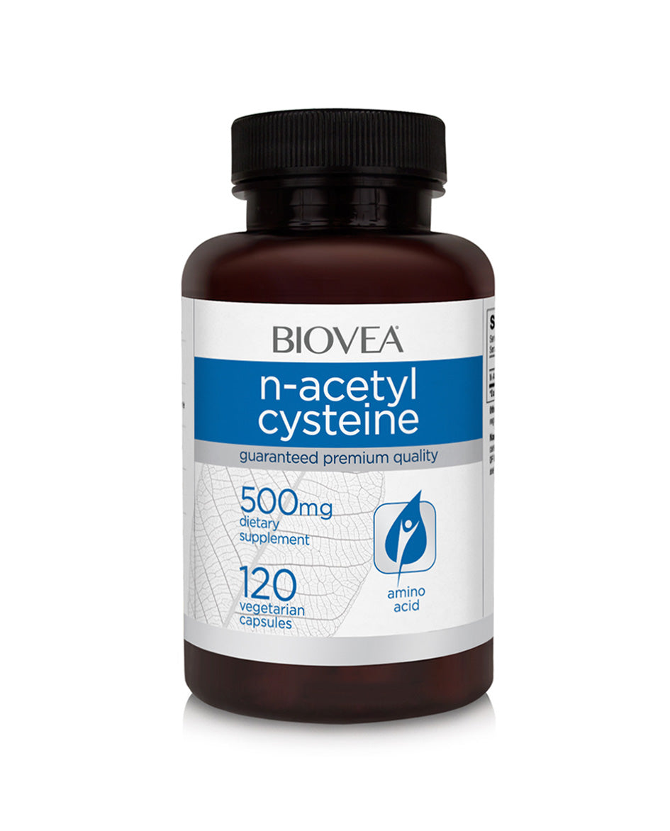 Biovea N-acetyl cysteine 500mg 120 vegetarian capsules