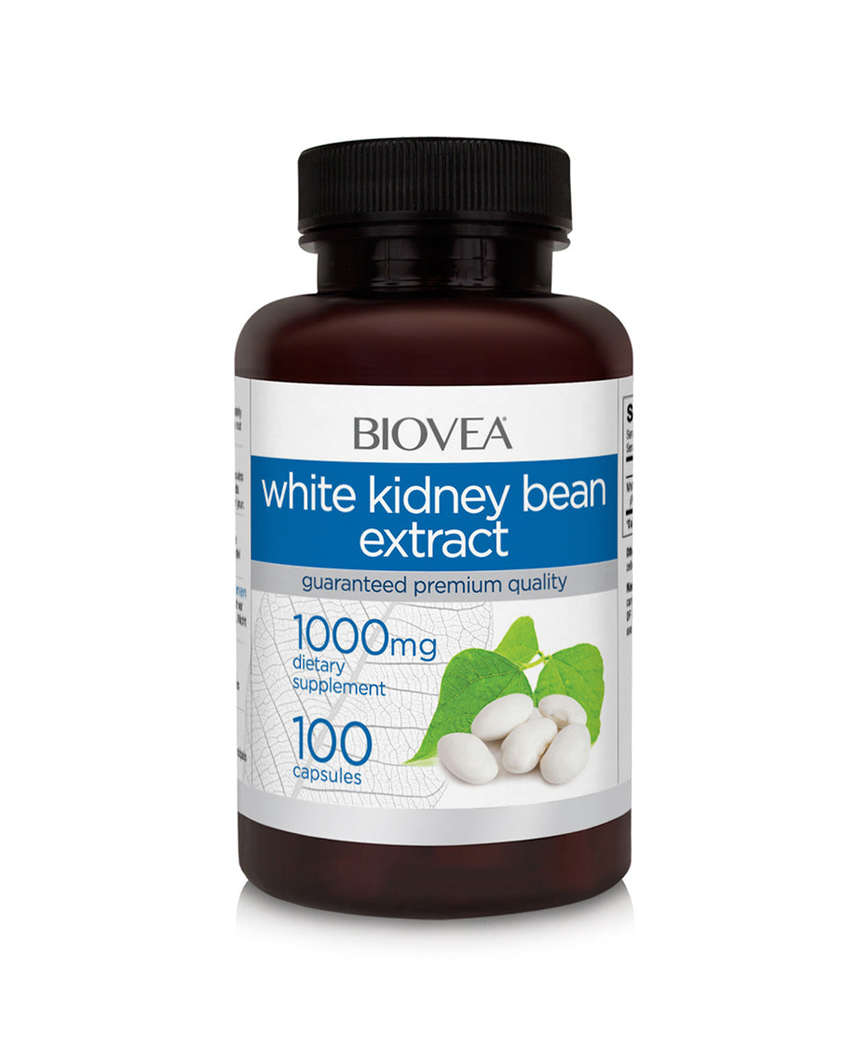 Biovea White kidney extract 1000mg 100 vegetarian capsules