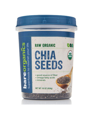 BareOrganics Chia seeds 454g