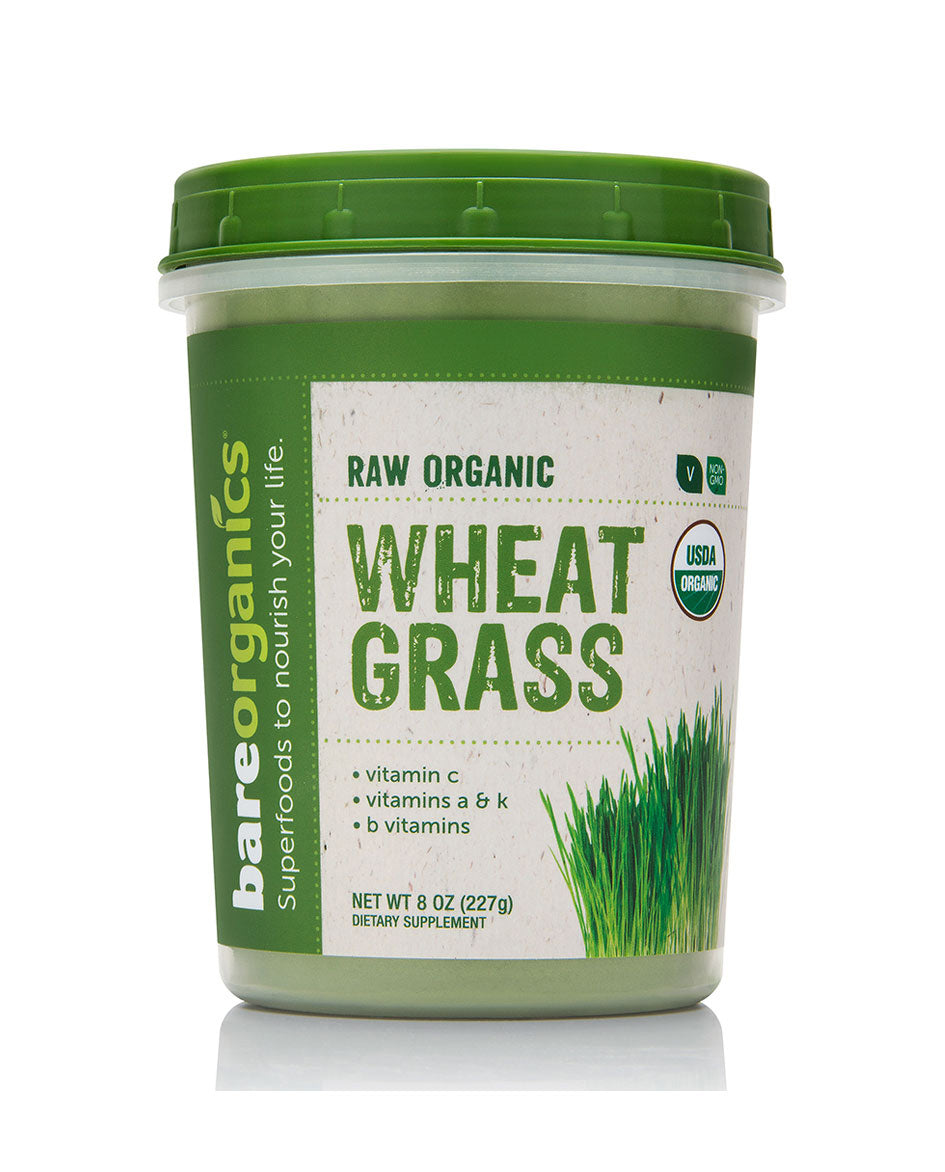 BareOrganics Wheatgrass powder 227g