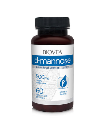 Biovea D-mannose 500mg 60 capsules