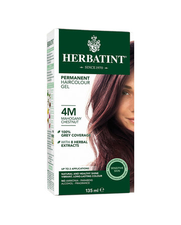 Herbatint permanent haircolor gel 4M Mahogany Chestnut 135ml