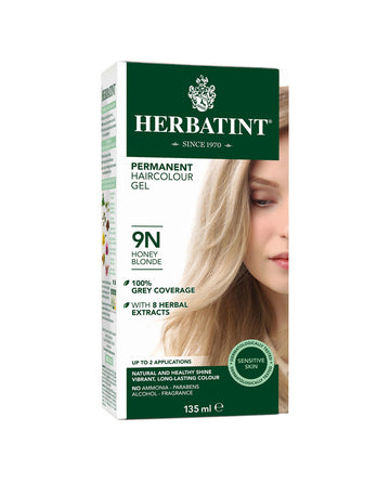 Herbatint permanent haircolor gel 9N Honey Blonde 135ml