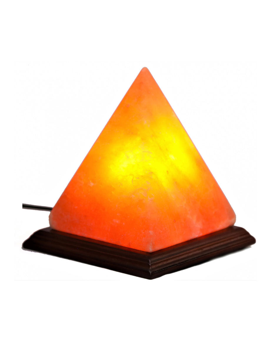 Himalayan salt lamp pyramid
