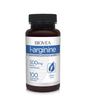 Biovea L-arginine 500mg 100 capsules
