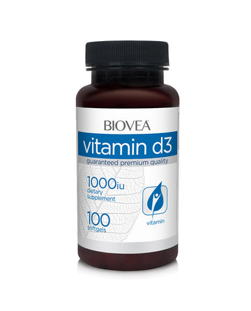 Biovea Vitamin D 1000IU 100 softgels