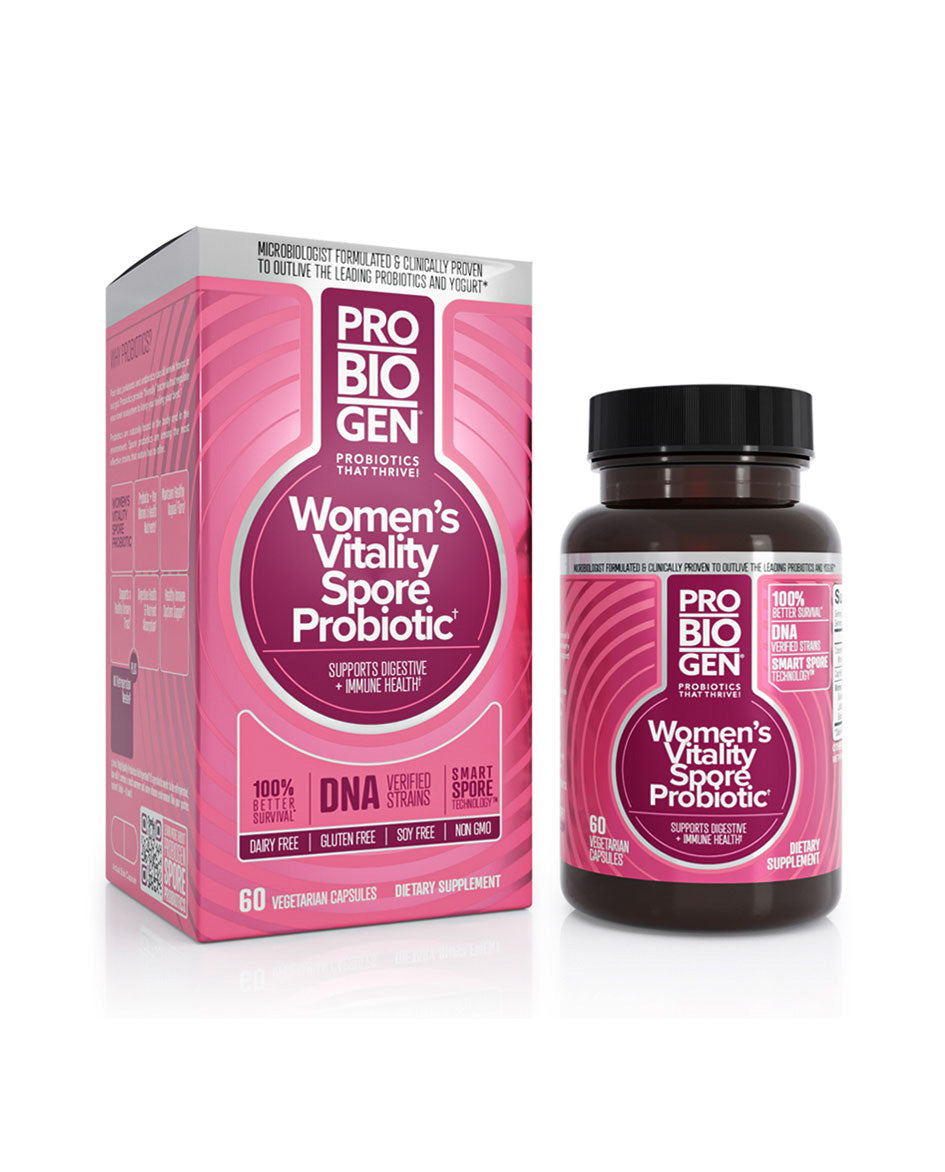 Probiogen Tab Probiogen Women's Vitality Spore Probiotic 60 vegetarian capsules