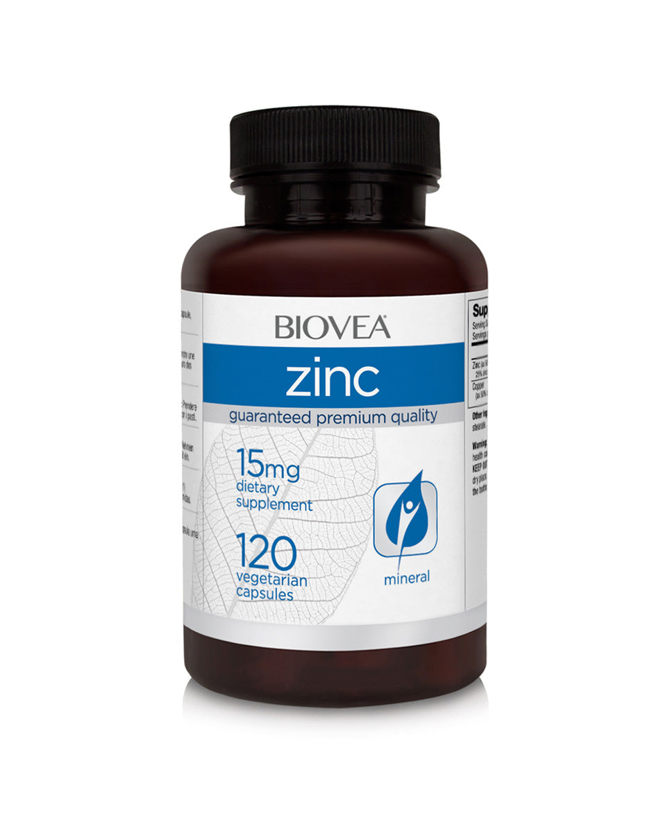 Biovea Zinc 15mg 120 capsules